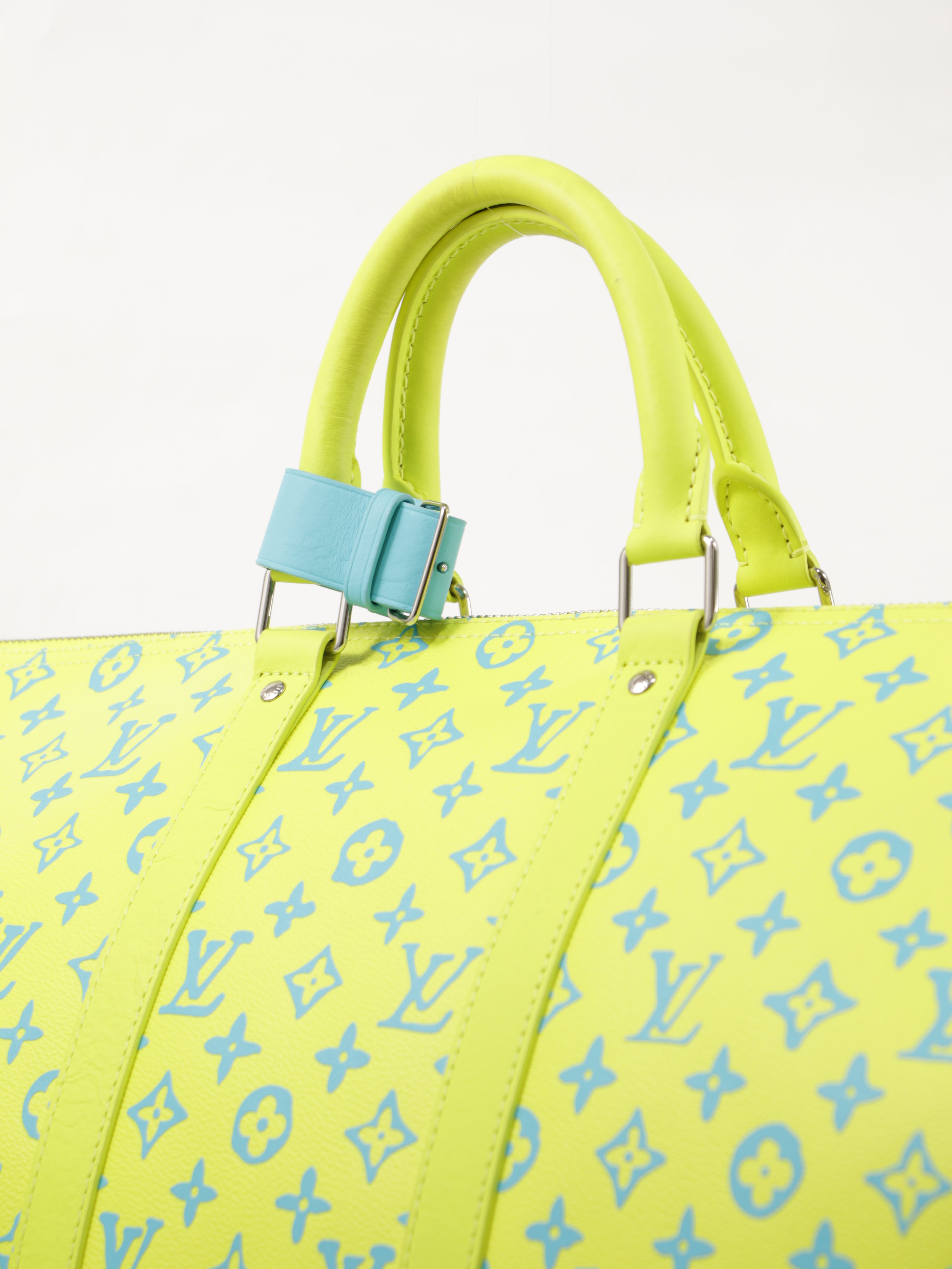 Louis Vuitton Keepall 50 Yellow Leather | Ref. 25420 – Collector's