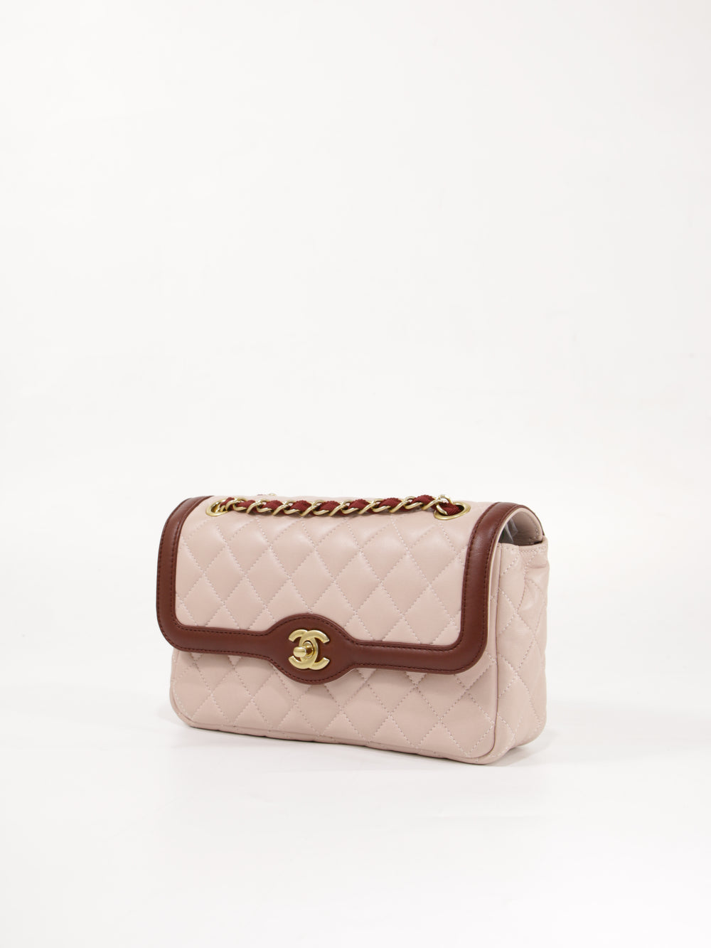 Two Tone Flap Bag