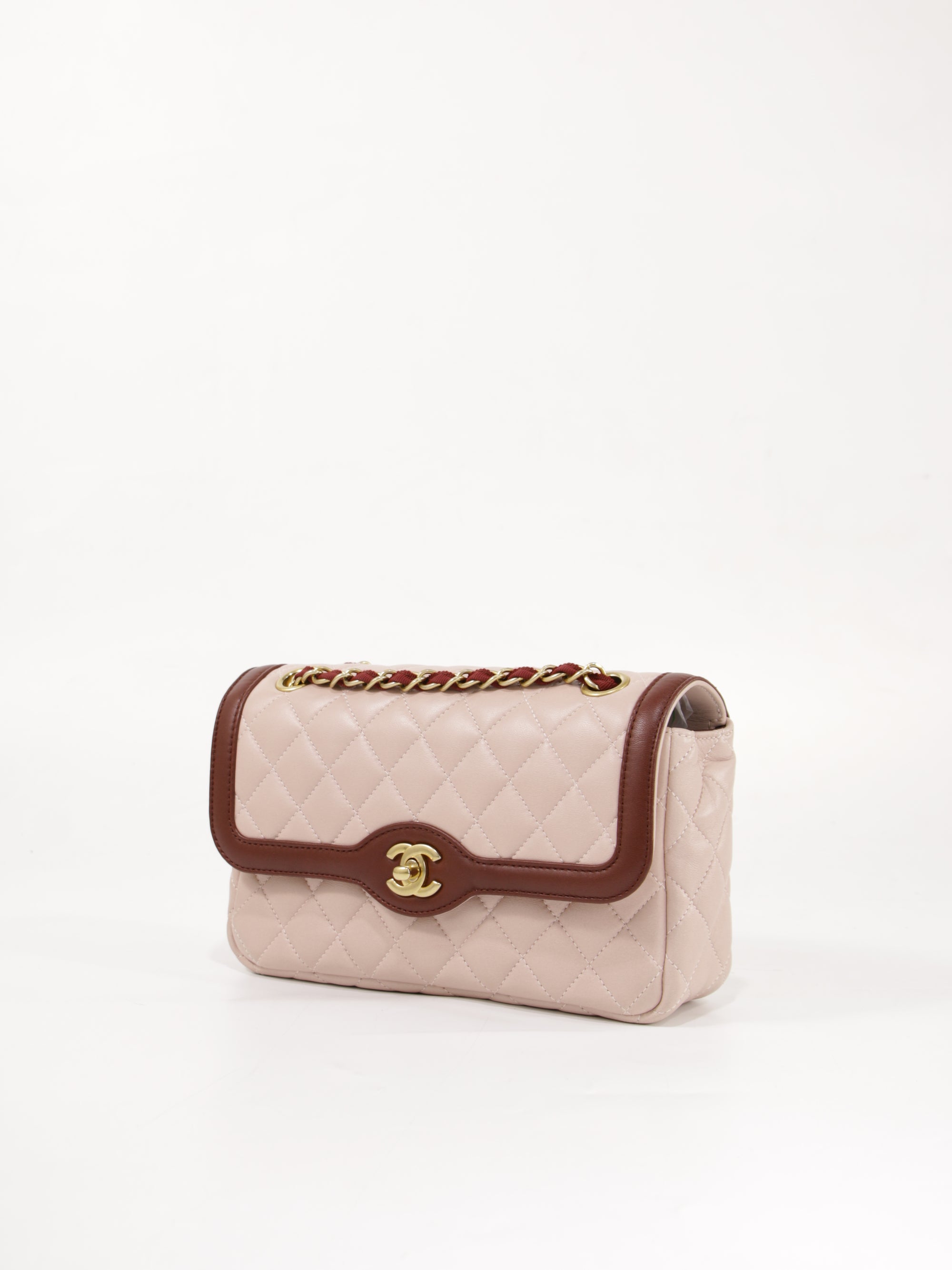 Two Tone Flap Bag