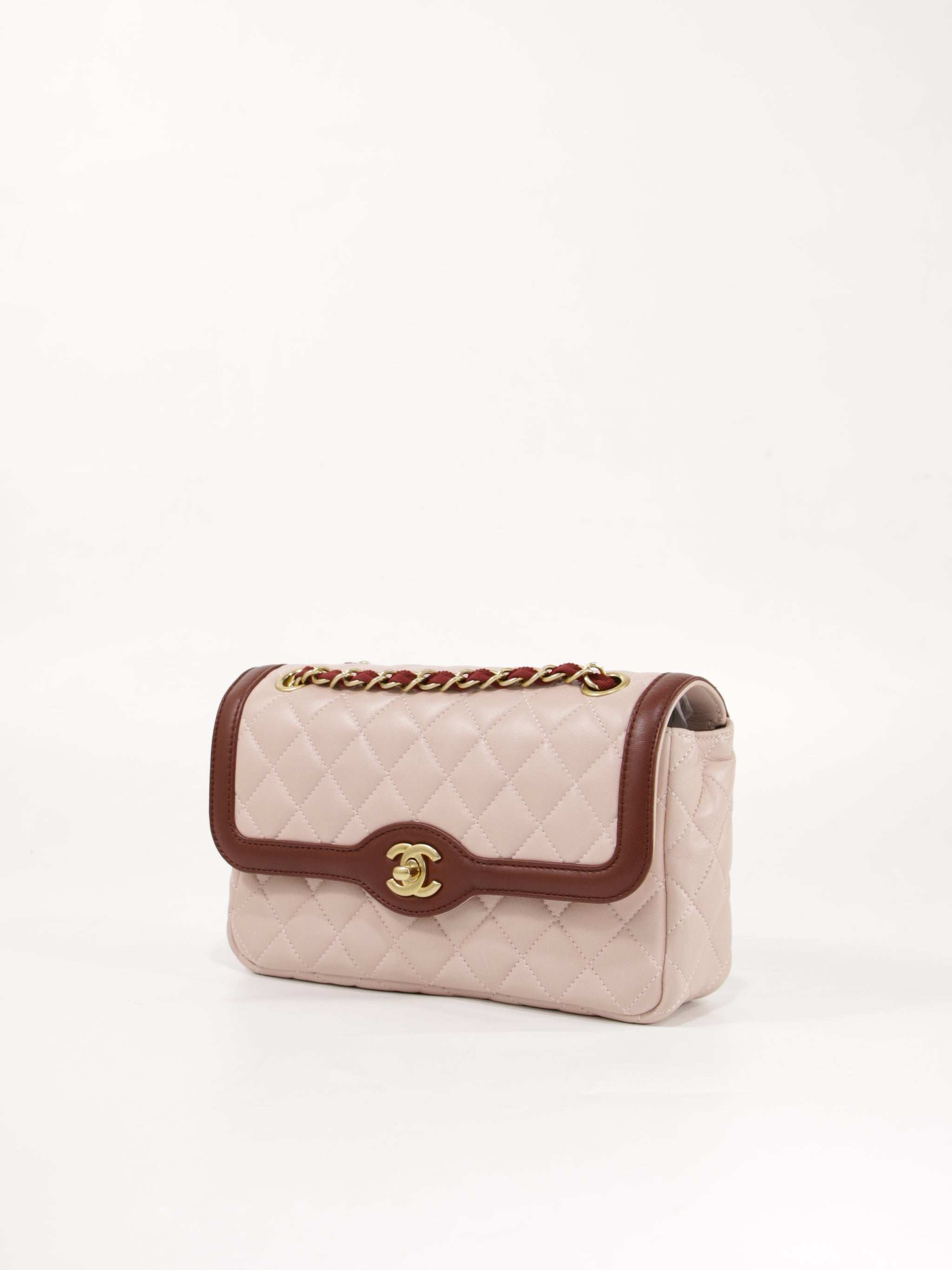 Two Tone Flap Bag