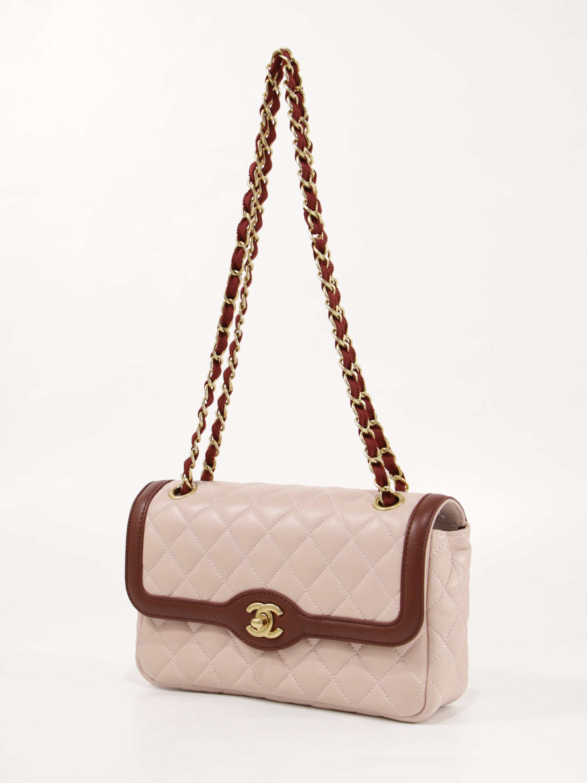Two Tone Flap Bag