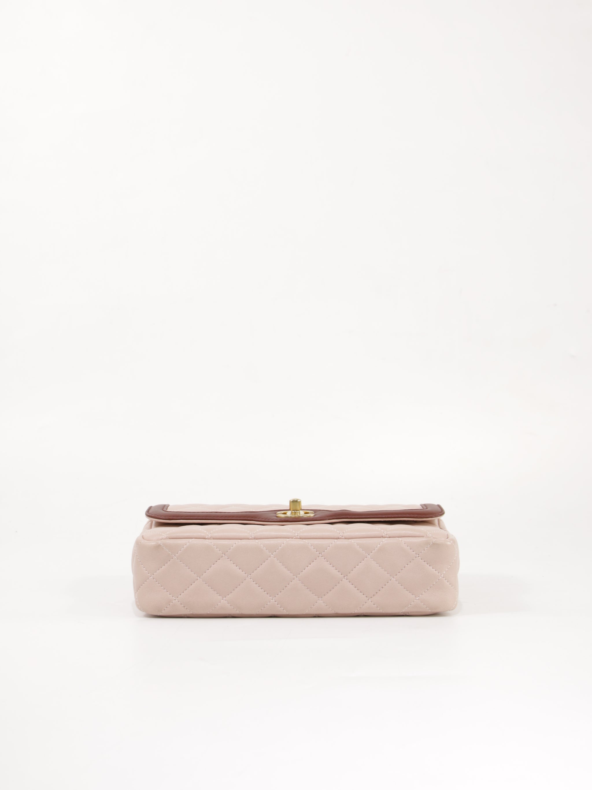 Two Tone Flap Bag