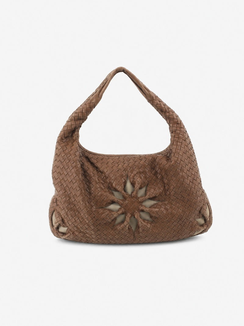 Bottega Veneta - large flower hobo
