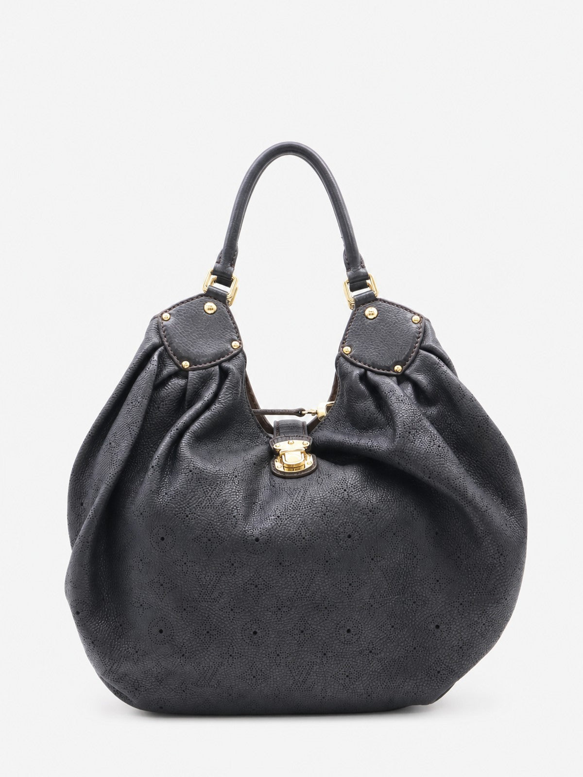 Louis Vuitton Mahina XL Black Leather
