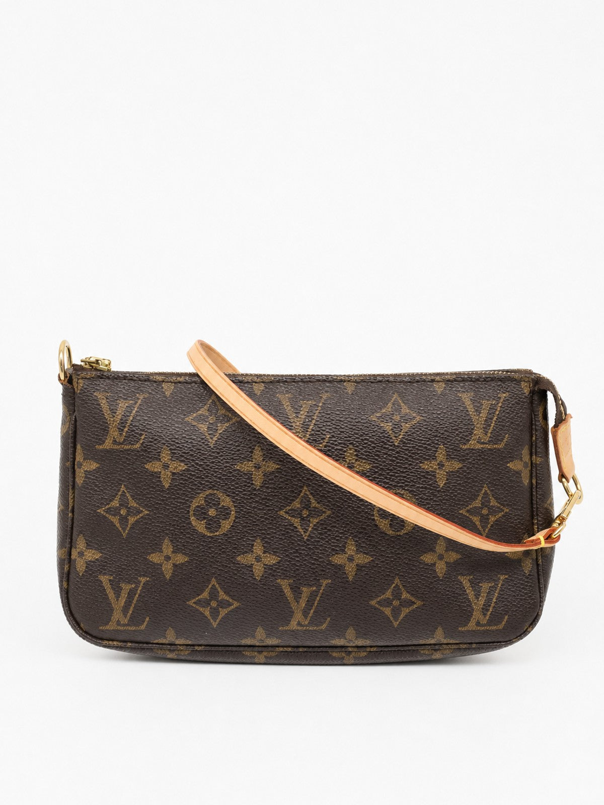 Louis Vuitton Accessories Pochette Brown Canvas