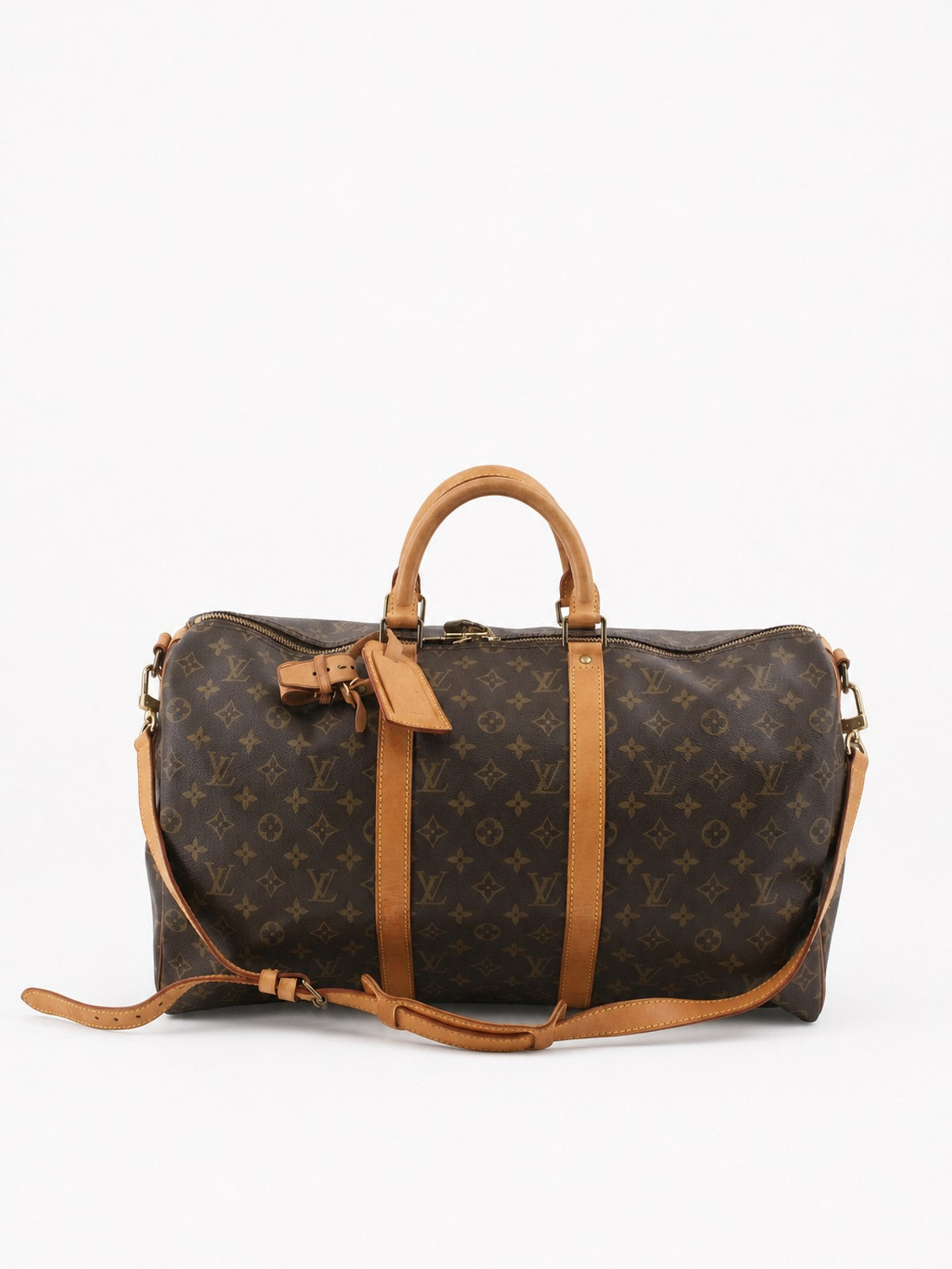 Louis Vuitton Keepall 50 Brown Canvas