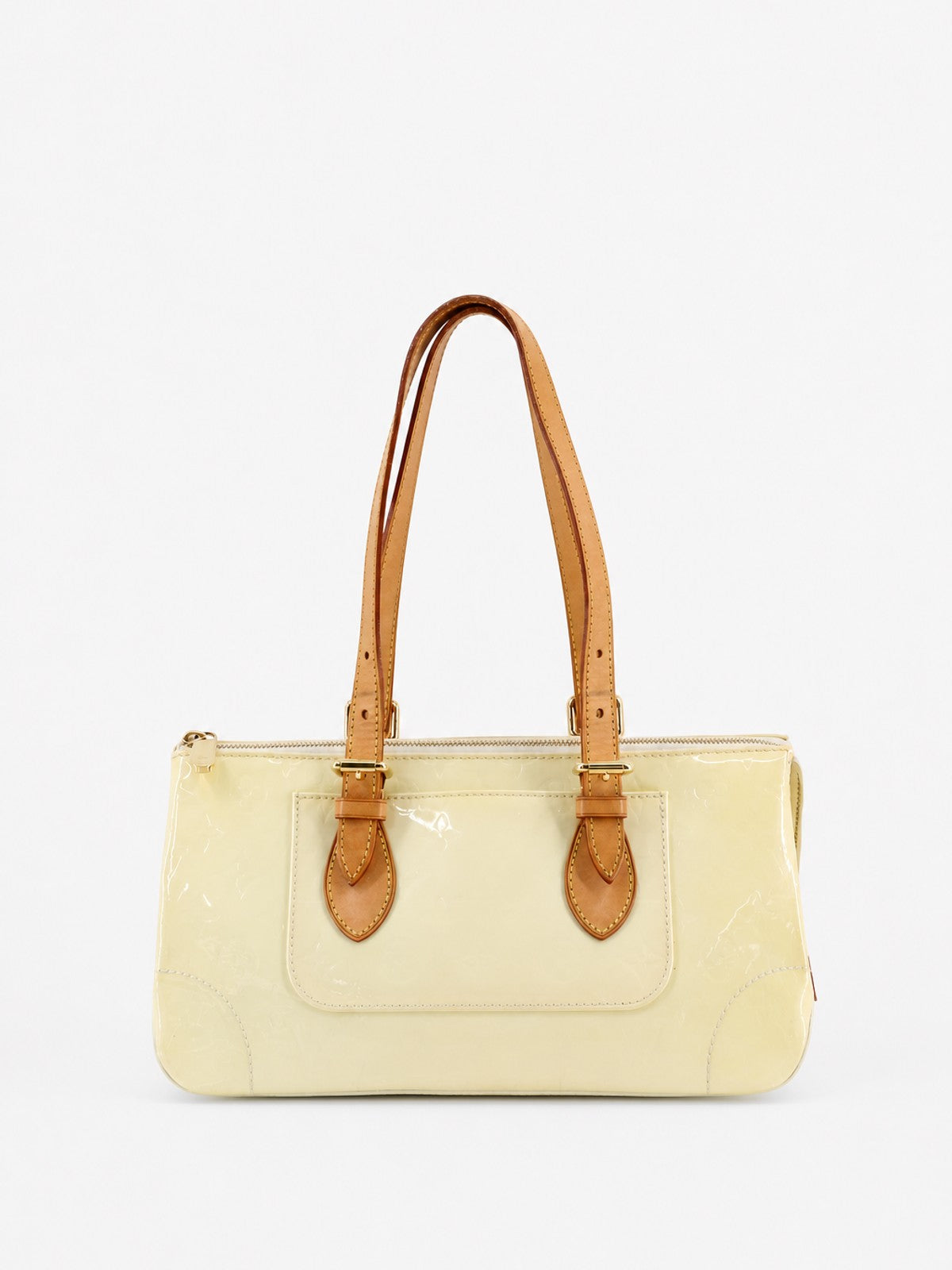 Louis Vuitton Rosewood Yellow Vernis leather