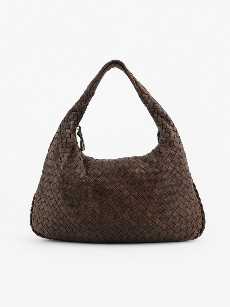 Bottega Veneta Medium Hobo Brown Leather