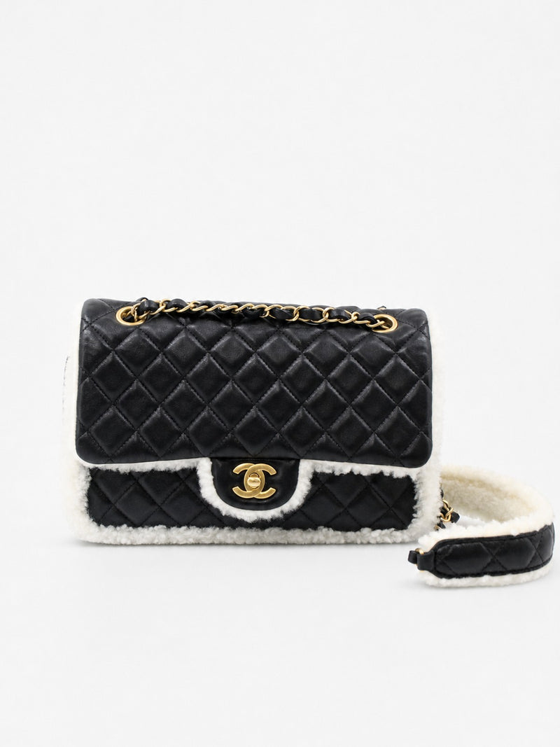 Chanel Small Single Flap Black Leather