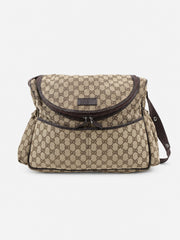 Gucci Crossbody Bag Brown Canvas