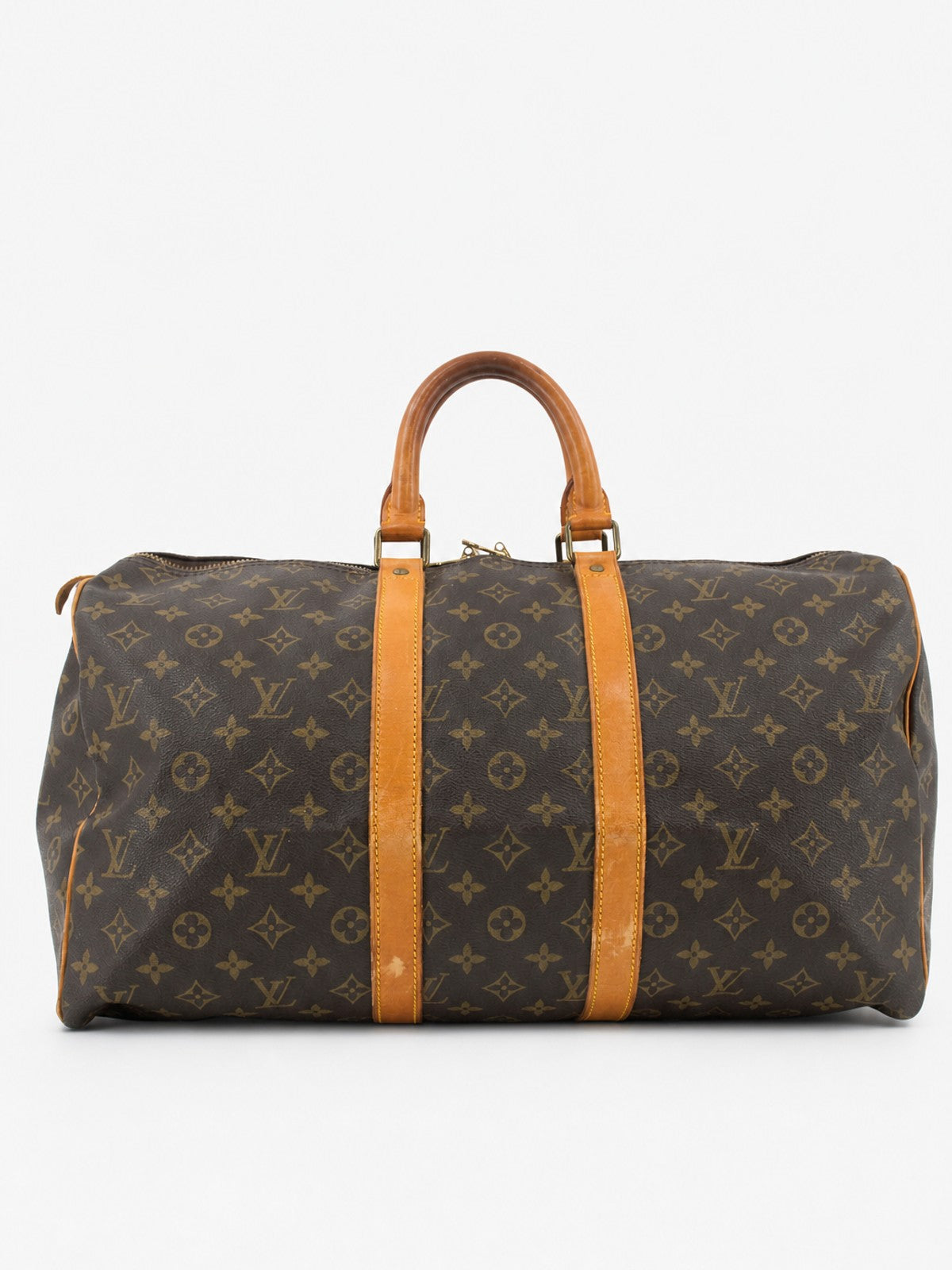 Louis Vuitton Keepall 45 Brown Canvas