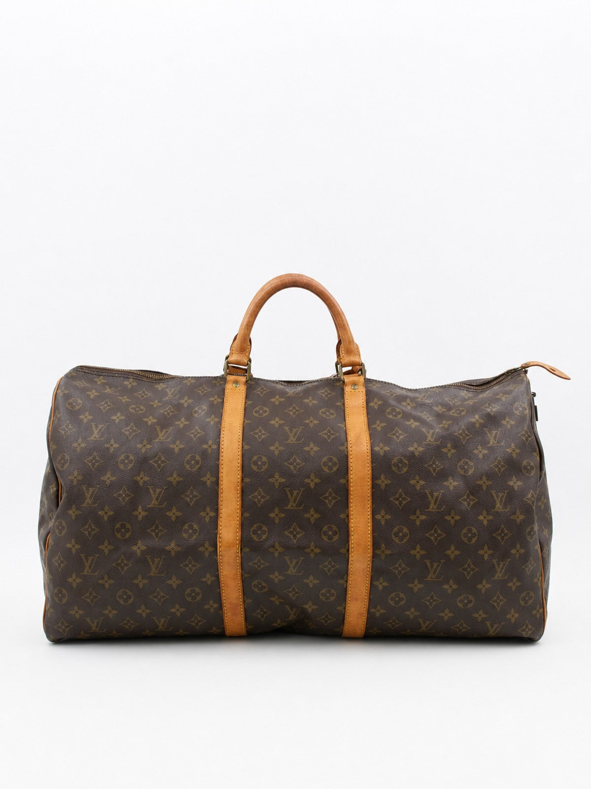 Louis Vuitton Keepall 60 Brown Canvas