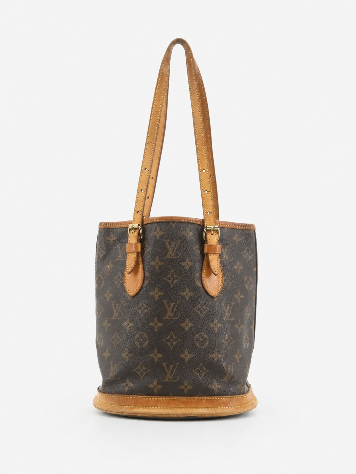Louis Vuitton Mini Bucket Brown Canvas