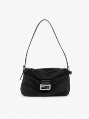 Fendi Shoulder Bag Black Fabric