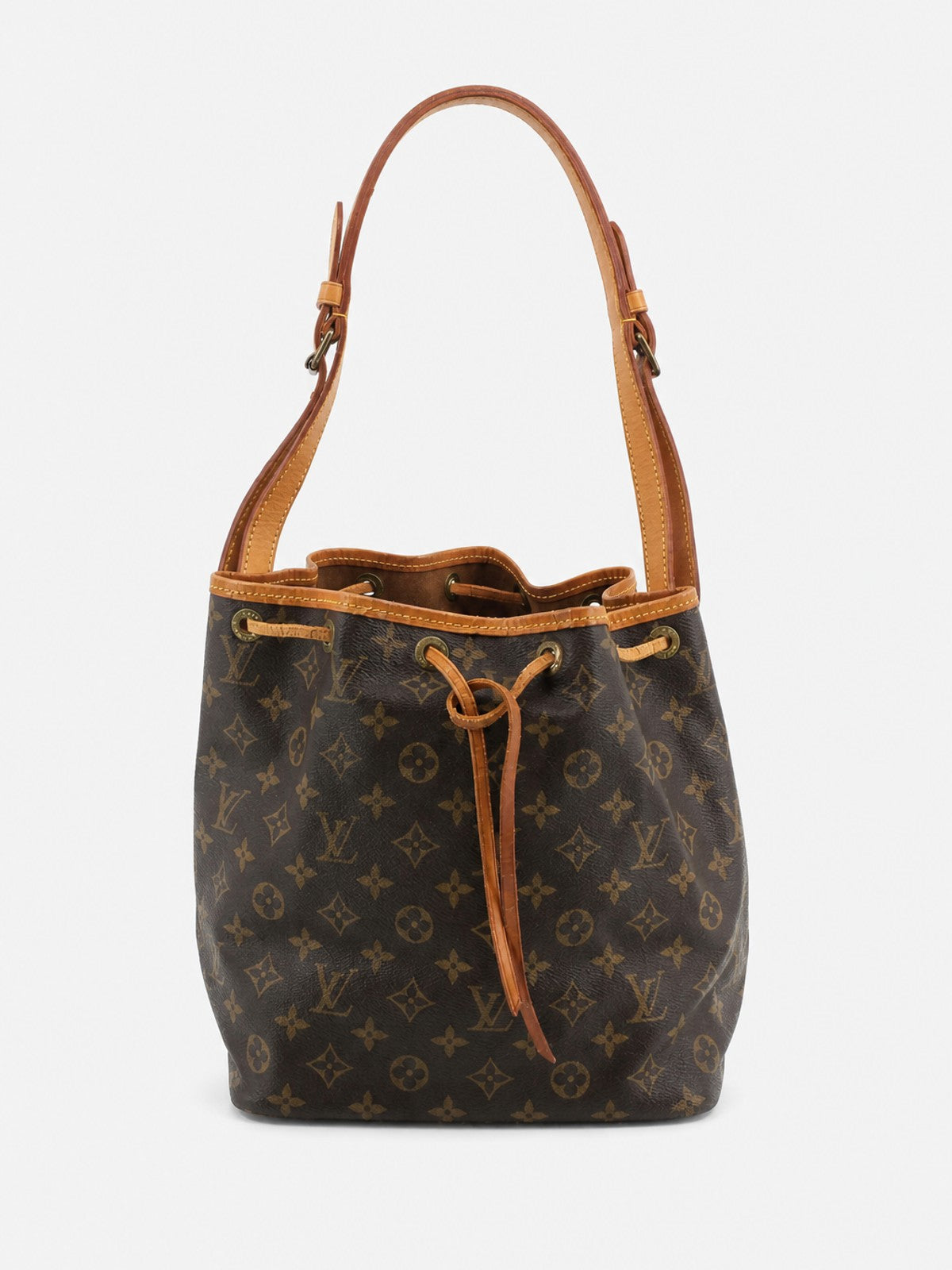 Louis Vuitton Petit Noé Brown Canvas