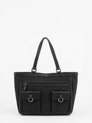 Gucci Shoulder Bag Brown Canvas