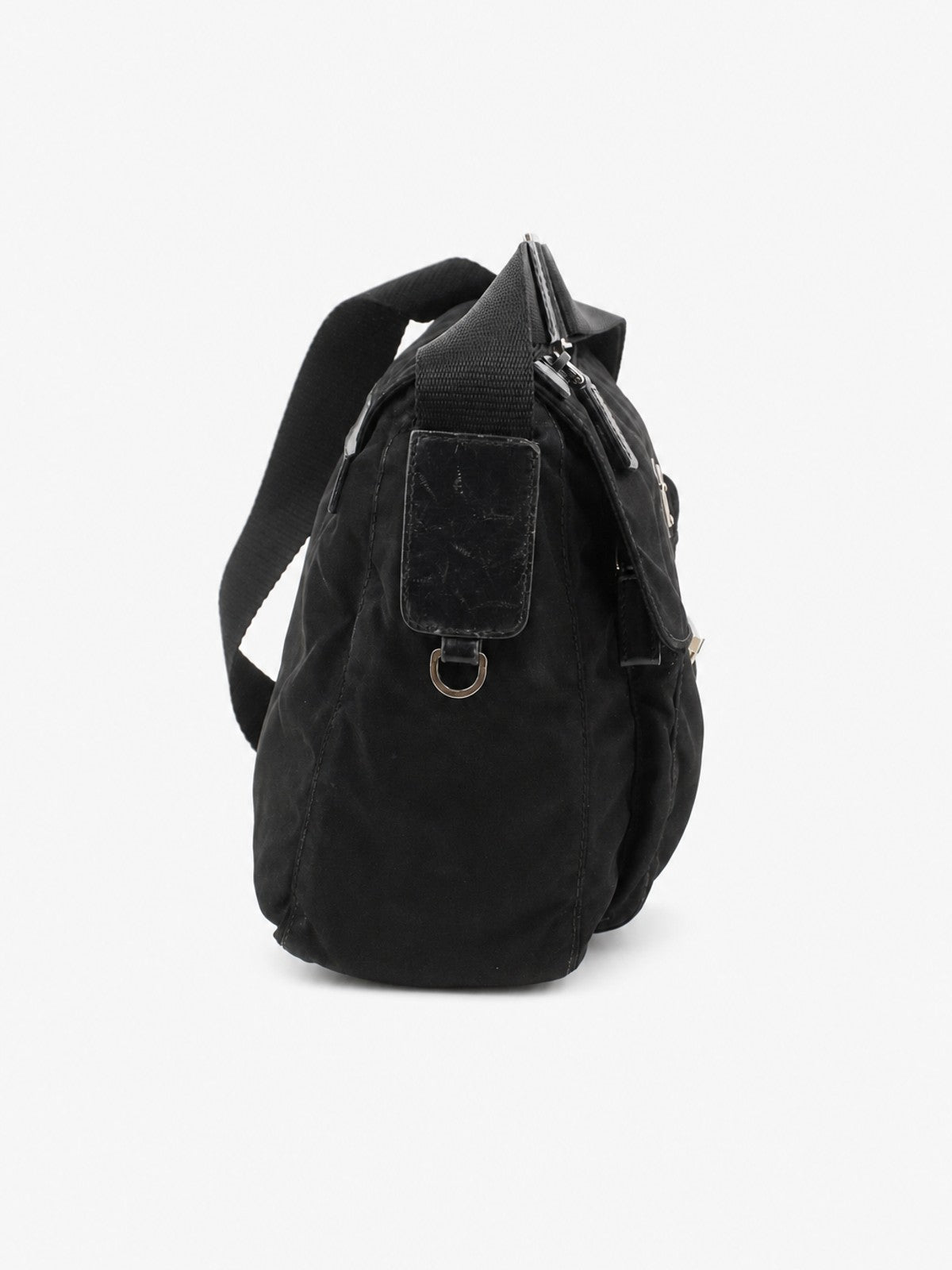 Prada Single Buckle Messenger
