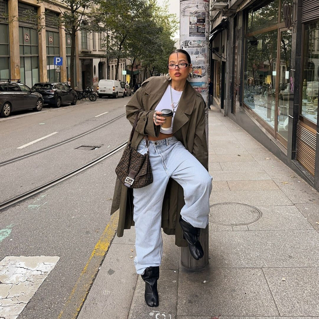 Fendi Mamma Baguette Black Fabric